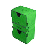 Gamegenic - Stronghold Deck Box 200+ Green - Gamesmart